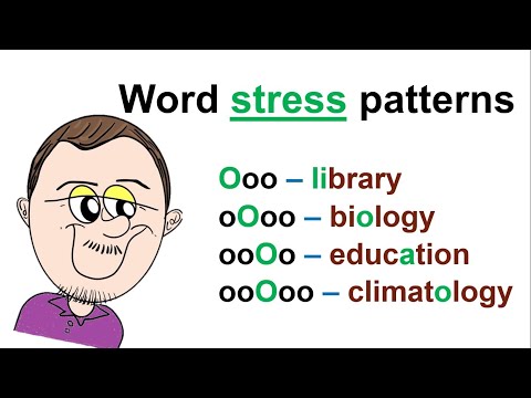 Ignoring word stress can hinder your improve English pronunciation