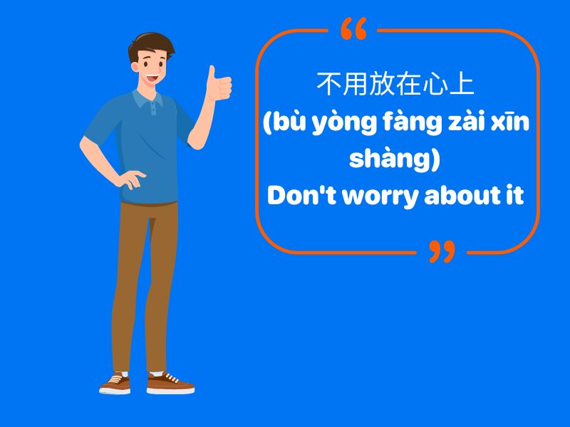 Responding to Apologies in Chinese