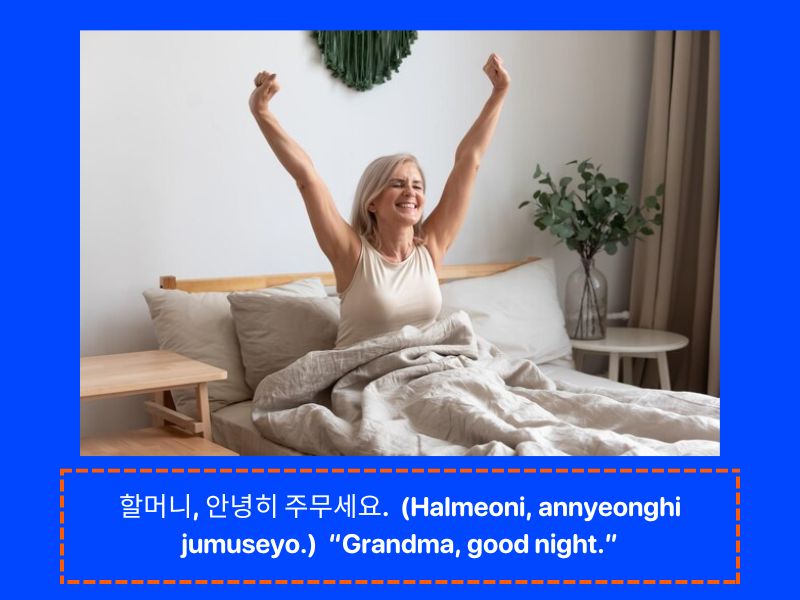 Saying Good Night to Family