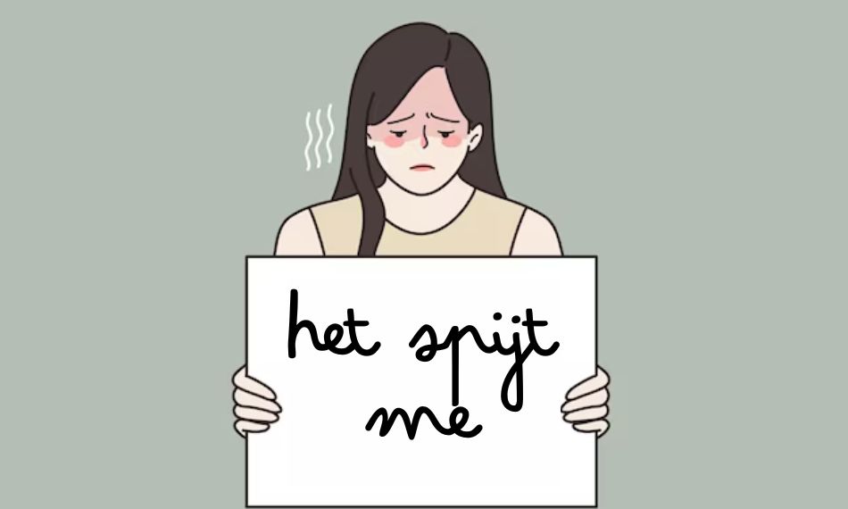 In Dutch, “Het spijt me” is used for formal apologies, while “Sorry” works in casual settings.