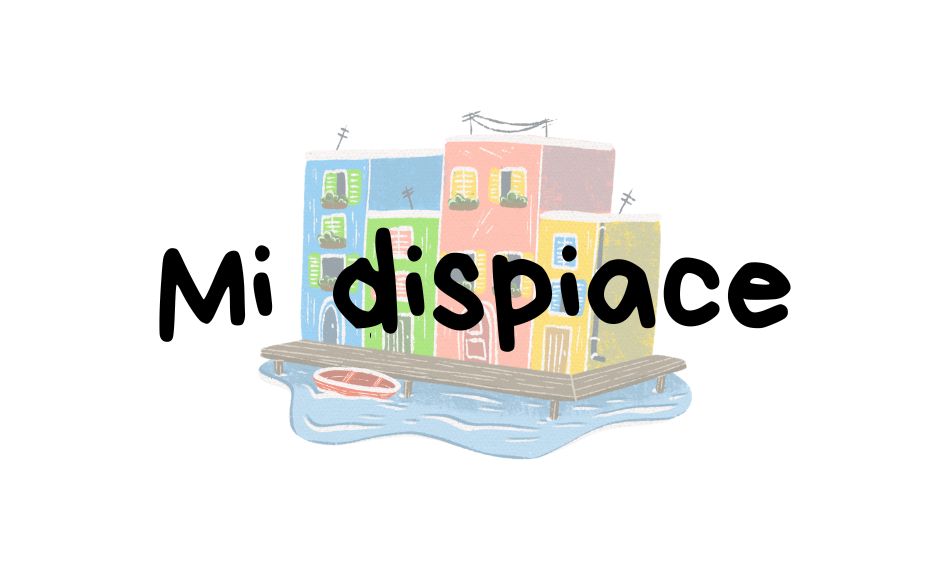 “Mi dispiace” expresses deeper regret in Italian and is often used in more heartfelt situations.