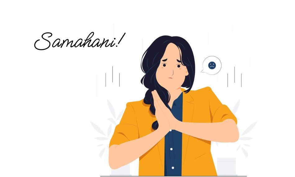 “Samahani” is the Swahili word for sorry and a valuable addition to learning sorry in 20 different languages.