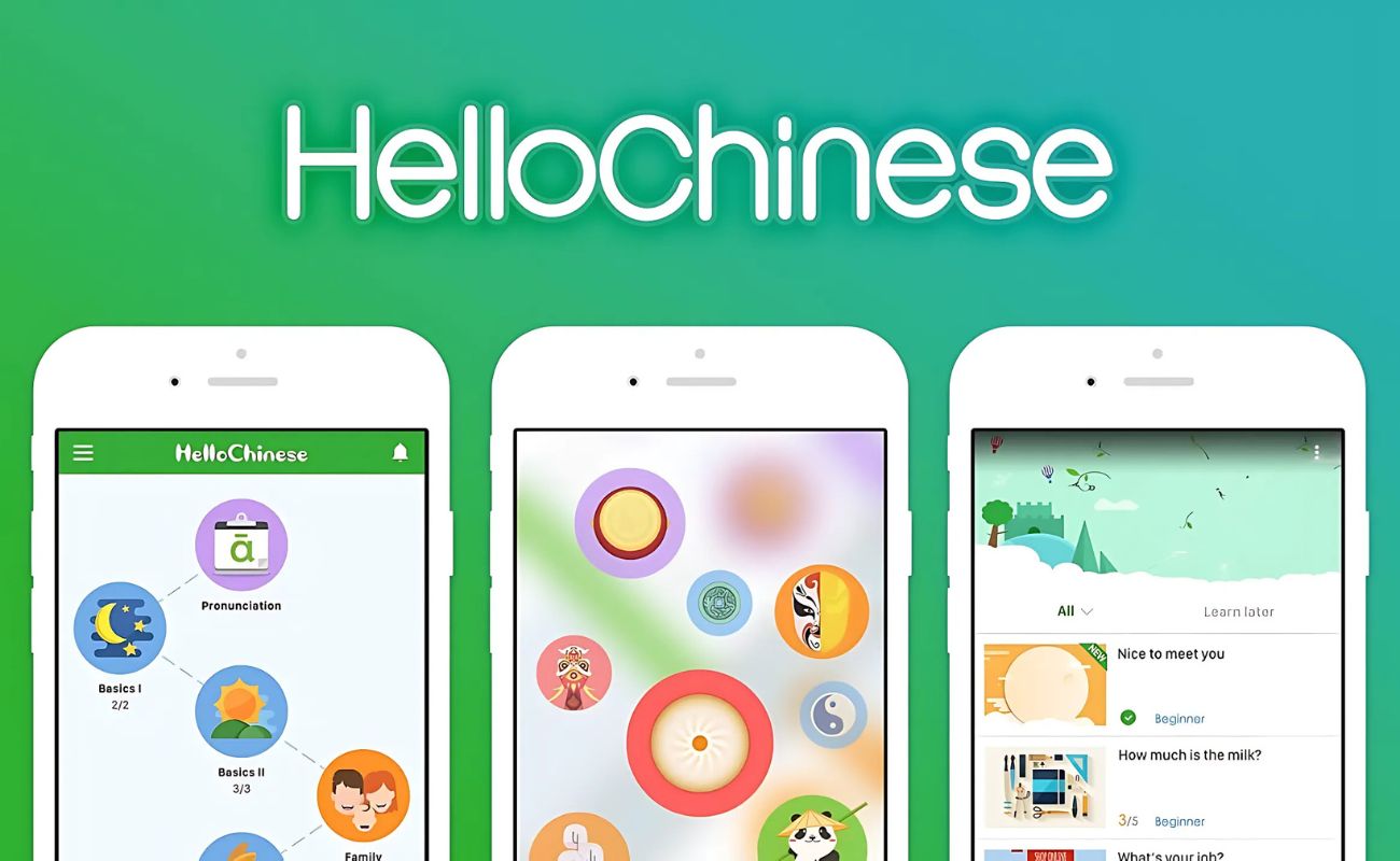 App trò chơi học tiếng Trung HelloChinese