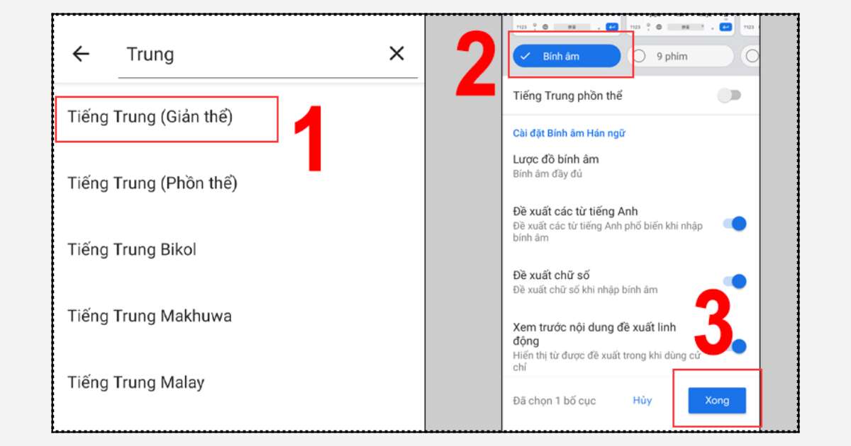 Cách Cài Đặt Bàn Phím Tiếng Trung Trên Điện Thoại