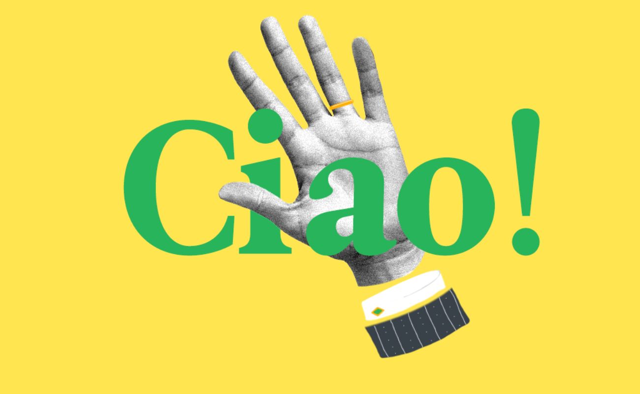 Ciao – how Italians say hello