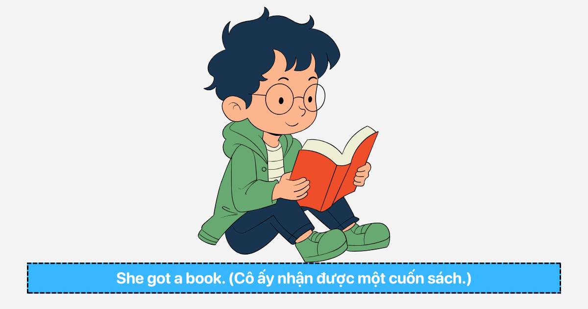 Cấu trúc thông dụng với “Get”