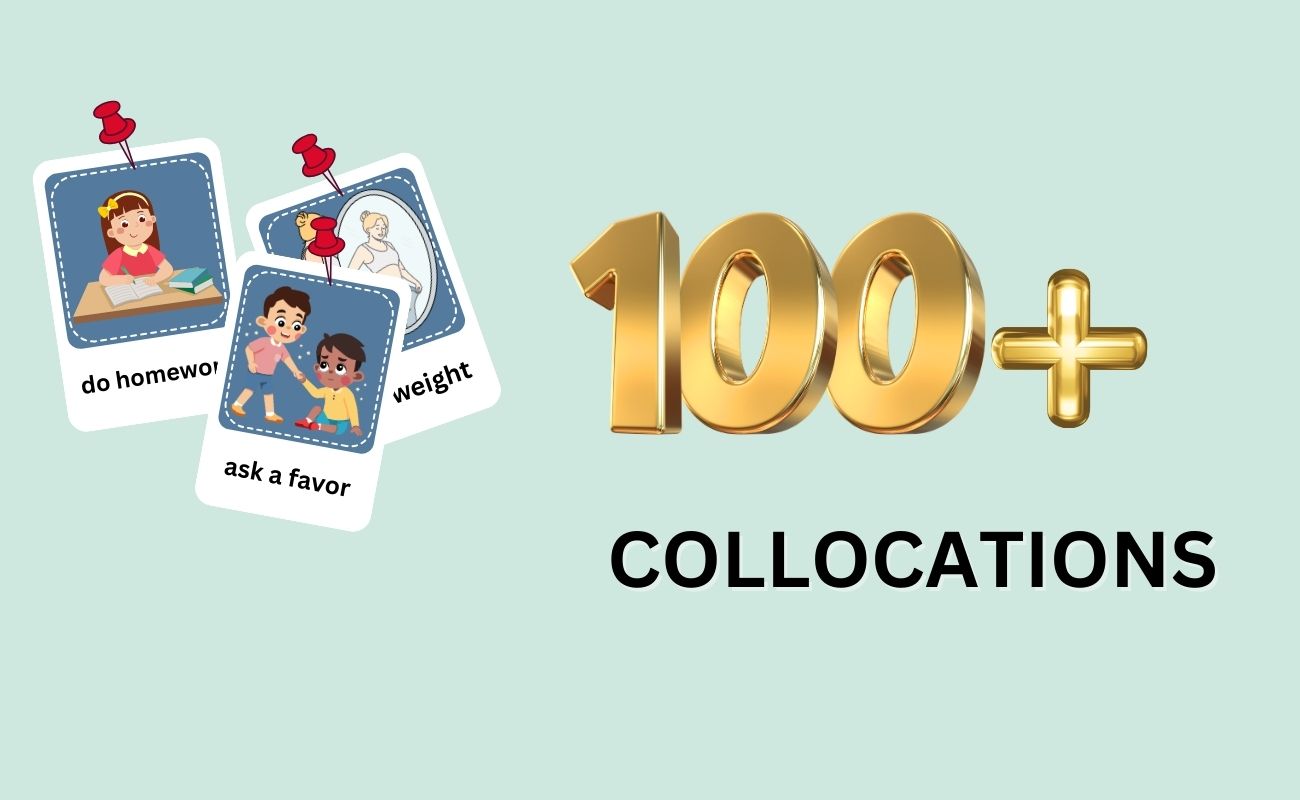 100+ common collocations to boost your English skills
