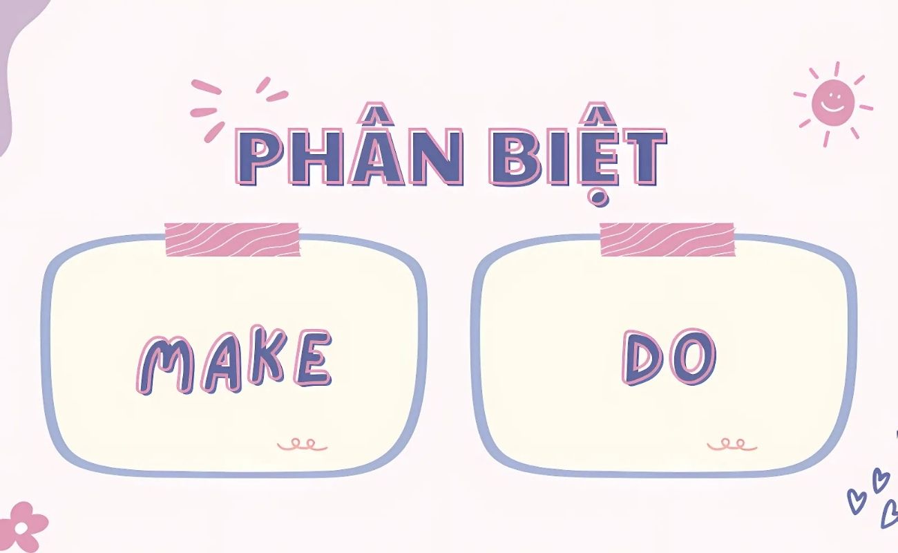 Phân biệt make và do