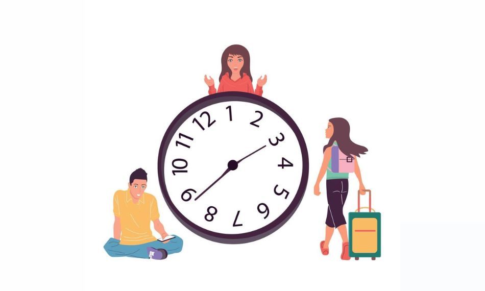 Phân biệt cấu trúc spend time take time và pass time.