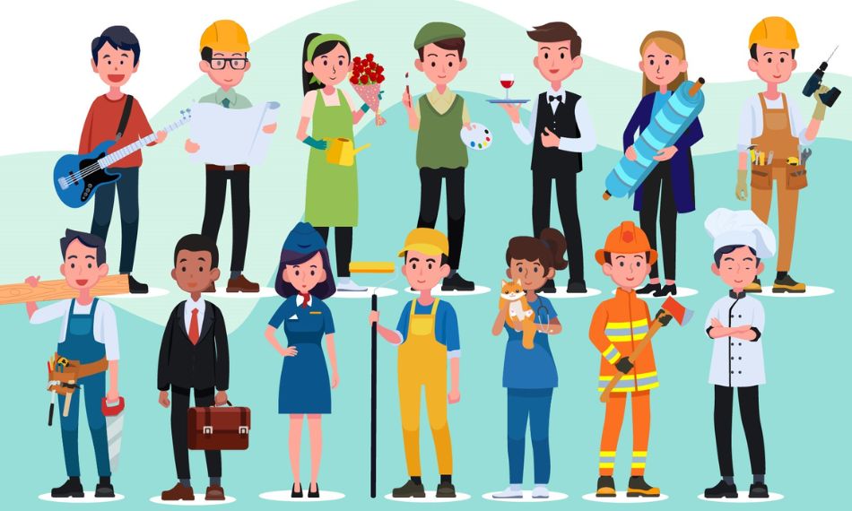 Học từ vựng tiếng Pháp theo chủ đề nghề nghiệp giúp nhận biết công việc.