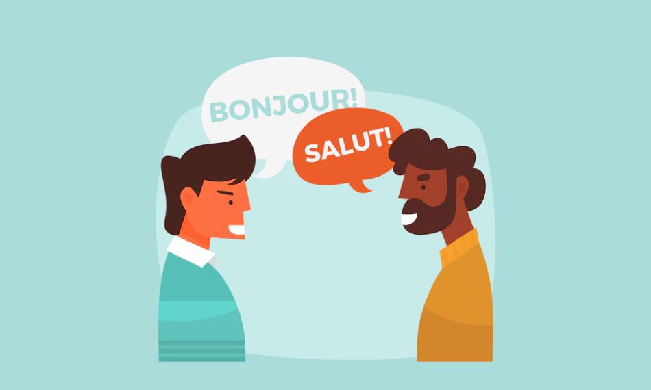 Khi chào hỏi, từ vựng tiếng Pháp cơ bản cực kỳ hữu ích.