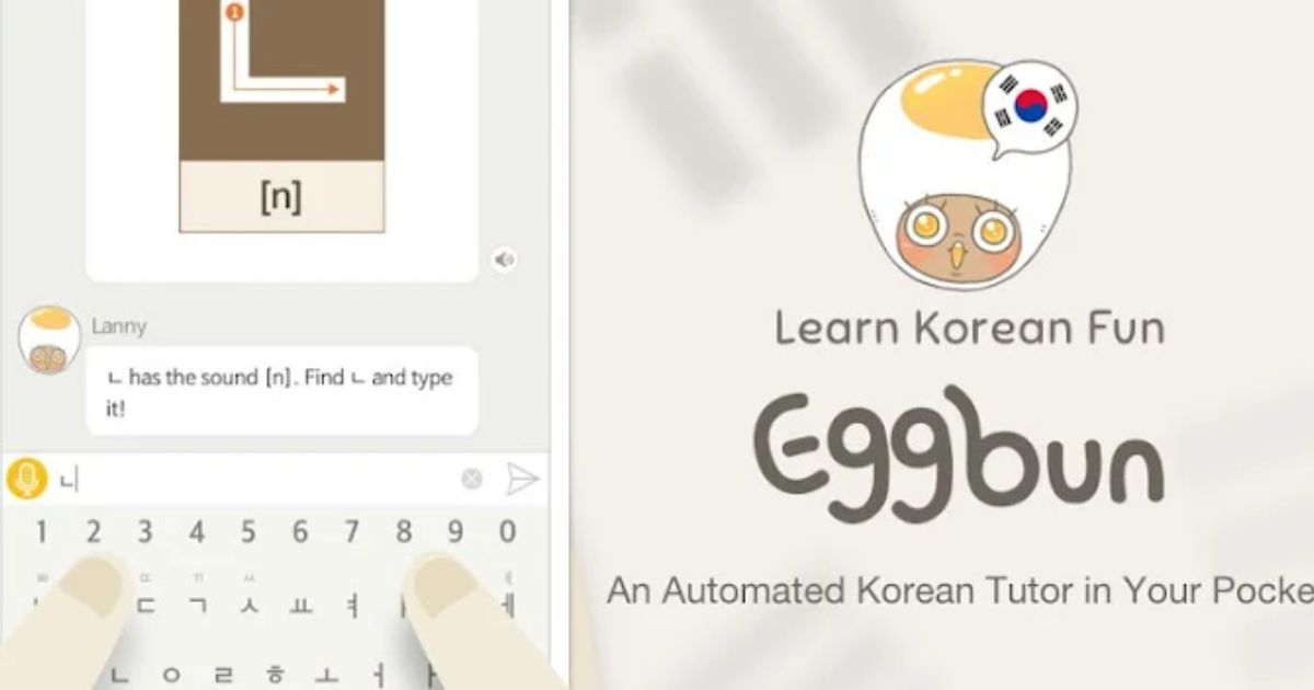 App Học Tiếng Hàn Eggbun