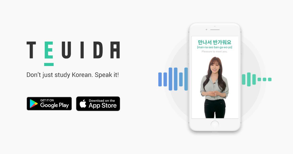 App Học Tiếng Hàn Teuida