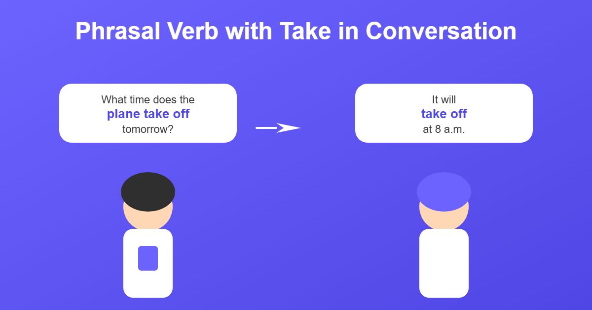 Phrasal Verbs With Take in Everyday Conversation
