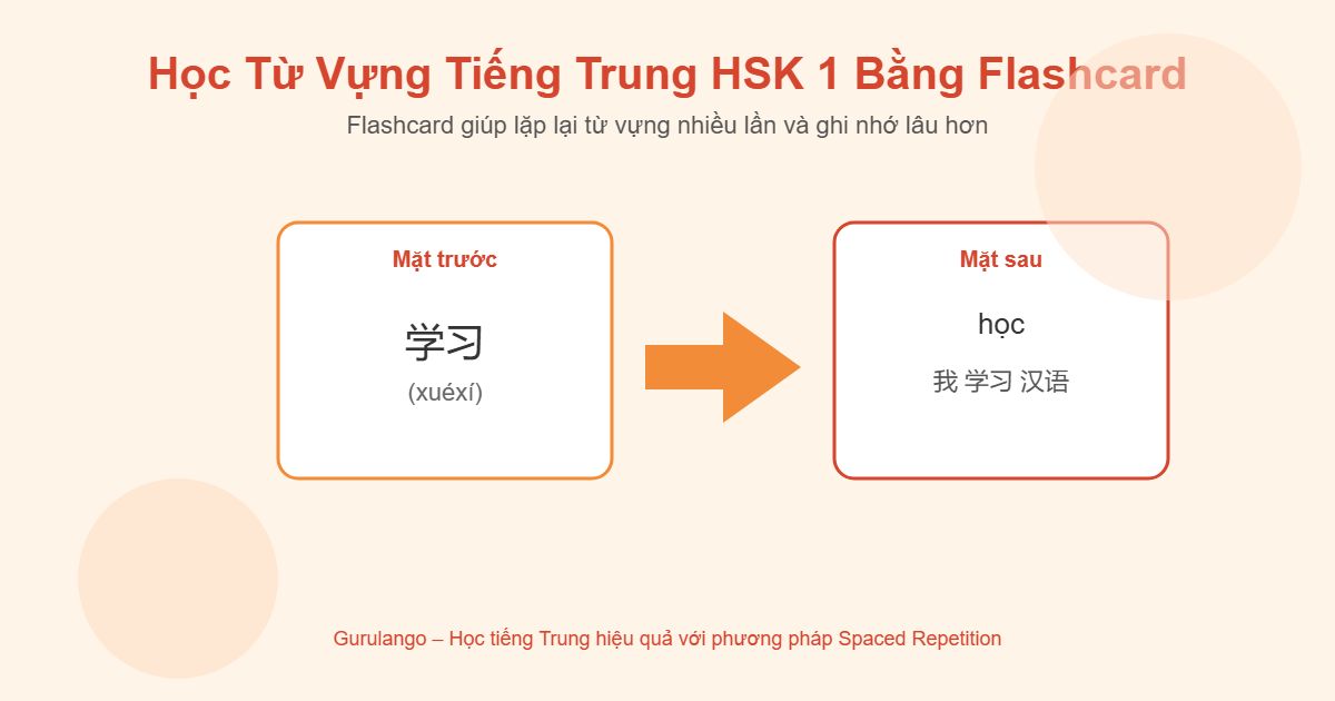 Phương Pháp Học Từ Vựng Tiếng Trung HSK 1 Hiệu Quả