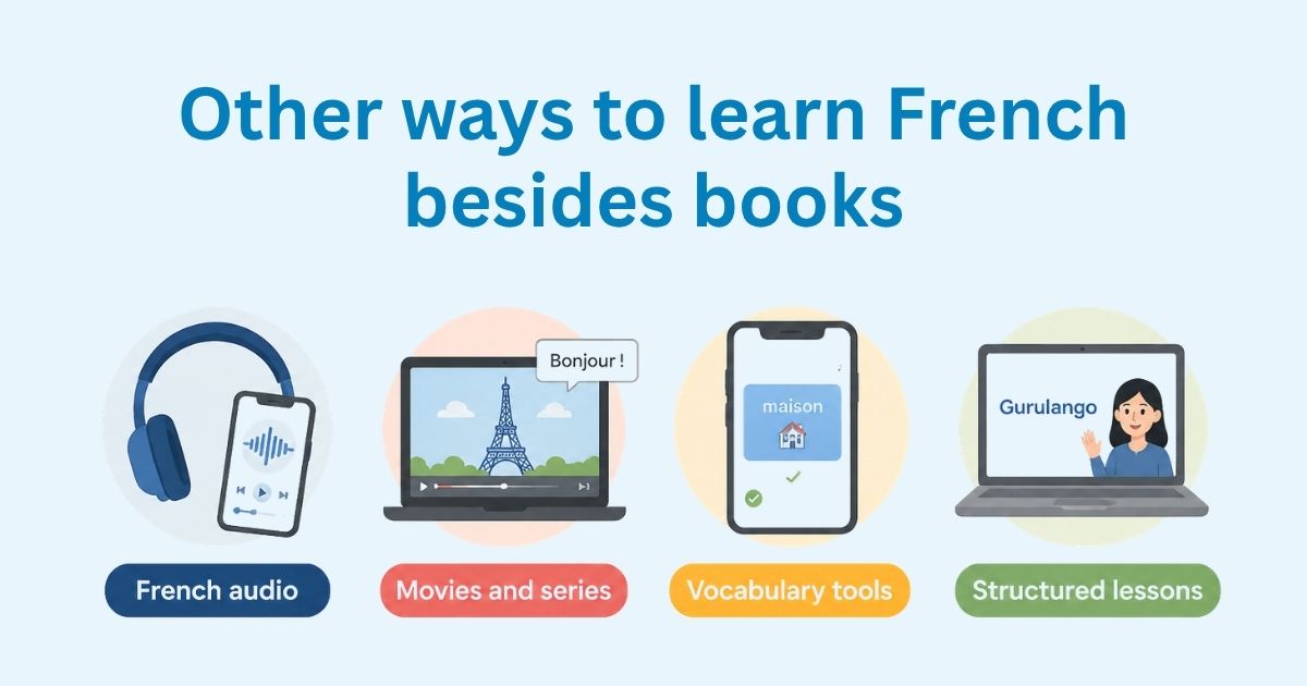 Other ways to learn French besides books