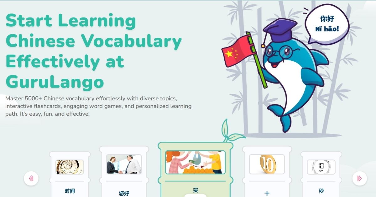 Gurulango HSK 2 vocabulary